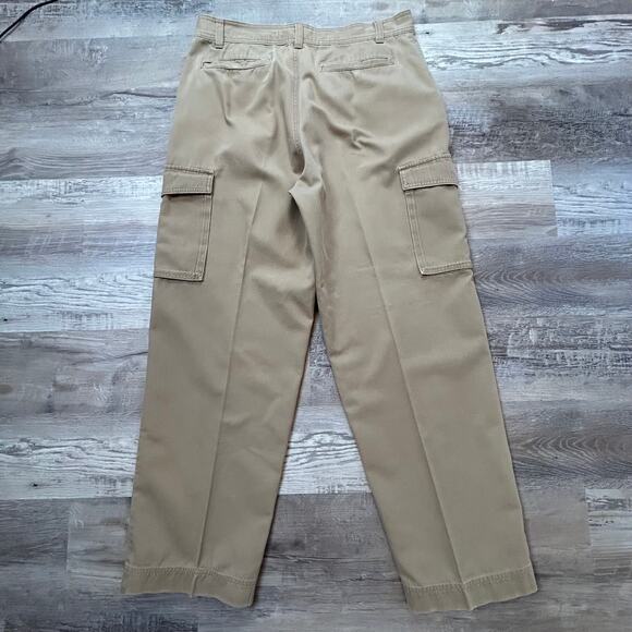 Timberland Cargo Pants 34x32 Khaki Cotton Utility Workwear - Picture 4 of 7